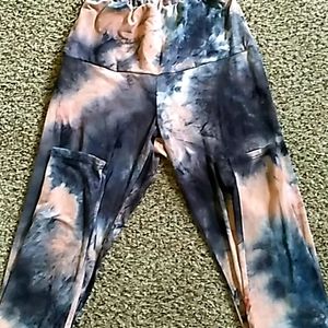 Tie Dye High Waist Leggings